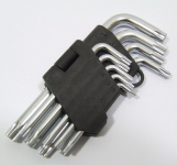 TORX HEX angle screws Turn r 9 Piece Set T10-T50 with pin