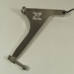 Zach bracket for footpeg for BMW R 100/80 GS