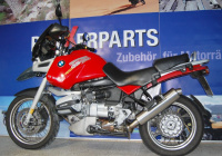 ZACH ABE Edelstahlauspuffanlage f�r BMW R 1100 850 R und GS