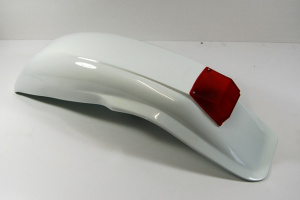 Acerbis BAJA mudguard, rear, white f. r 100/80 GS G/S