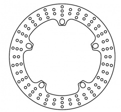 Brake disk Lucas MST 239 front R 1100 850 and 1150 GS