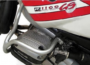 Cylinder protection, silver for BMW R 1100 + 850 GS