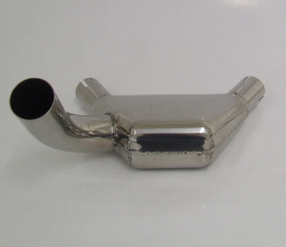 Edelstahl Vorschalldämpfer BMW R 80 G/S Monolever