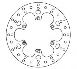 Bremsscheibe Lucas MST330 für F 650, ST, GS und Dakar, hinten 93-08