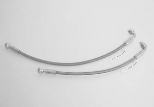 Oil cooler tubes SS R80/100GS (crash bar)