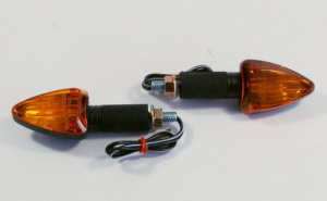 Indicator ARROW, black, M 8, long stem, pair