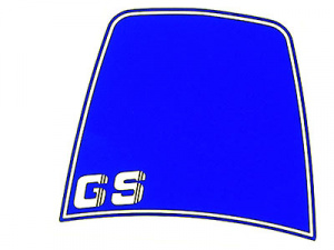 Aufkleber für Windabweiser, Verkleidung R 100 / 80 GS blau