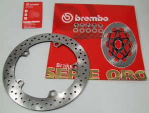 BREMBO Bremsscheibe vorne mit Floater ORO 168B407D6