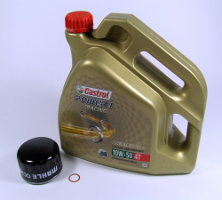 Maintenance package for BMW R 1200 RT 2005-2009 10.000km Castrol 10W-50