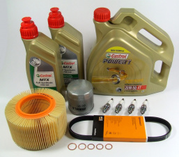 Maintenance package BMW R 1150 GS 40.000km dual ignition Castrol