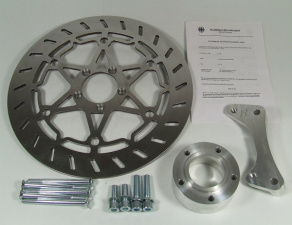Brake disc kit 320 mm with adaptor plate for BMW R 80 ST