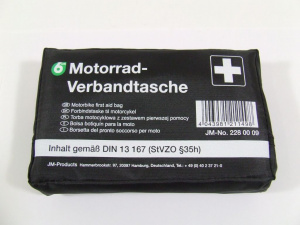 Motorcycle first aid kit