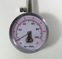 Metal Tire Air Pressure Gauge