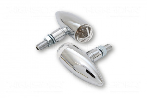 Blinker MICRO BULLET LED, chrom