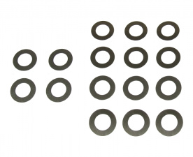 Spacer rings for rocker arms