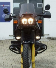 Zusatzscheinwerfer MICRO für BMW R 100/80 GS und R 80 G/S mit Schalter