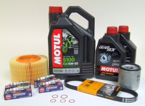 Maintenance package BMW R 1150 GS 40.000km dual ignition Motul