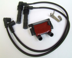 Ignition coil with ignition wire 4V