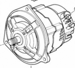 Alternator komplete 50A