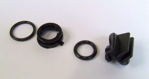 Oil cover lid mit filler pipe with O-Ring
