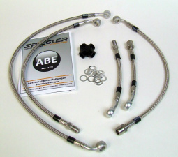 Stahlflex-Bremsleitung mit ABE für BMW R 850/1100 R mit ABS