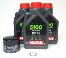 Wartungspaket passend für BMW F 700 / 800 GS und F 650 GS (2008+) Motul 15W-50