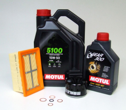 Wartungspaket passend für BMW R 1200 GS/GS Adv/R/RT 20.000km Motul Bj 2010-13