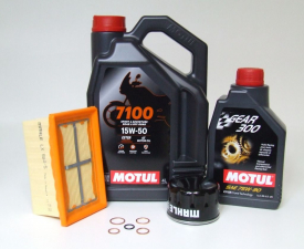 Wartungspaket passend für BMW R 1200 GS/GS Adv/R/RT 20.000km Motul Bj 2010-13