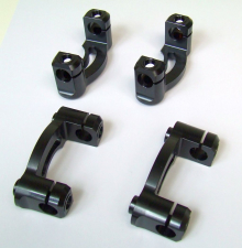 Einteilige Kipphebelböcke aus Stahl ( 4 Stück) für BMW 2V Boxer ab 10/75