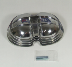 Ventildeckel Luxus, hochglanz, rund für alle BMW 2V Boxer ab 1970