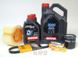 Wartungspaket passend für BMW R 850/1100/1150 Motul 3000 4T 20W-50