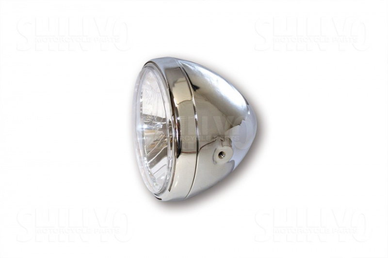 7 Zoll LED-Scheinwerfer RENO TYP 4 mit TFL, Metallgehäuse, klares Glas, rund,  seitliche Befestigung,, Hauptscheinwerfer, Beleuchtung, Produkte