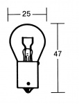 Indicator bulb 21 Watt