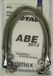 Steel braided brake lines front + rear BMW R 850 1100 with ABS