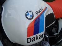 Decal R 80 G/S Paris Dakar fuel tank Dakar