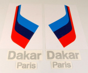 Decal set BMW R 80 G/S Paris Dakar fuel tank