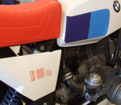 Decal set for R 80 G/S fuel tank and side cover