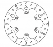 Bremsscheibe Lucas MST330 für F 650, ST, GS und Dakar, hinten 93-08