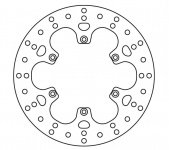 Bremsscheibe Lucas MST330 für F 650, ST, GS und Dakar, hinten 93-08