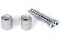 Lenkererhöhung, 30 mm, silber für F 800 / 700 und F 650 GS ab 2008