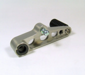 Gear lever short aluminium version for lowered foorests