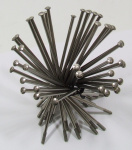 1 piece polished stainless spokes