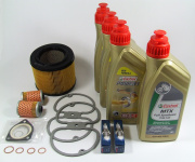 Maintenance package for BMW 2 valve boxer 25.000km Castrol without oil cooler air filter round