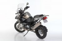 BOS Hyperfox slip-in, stainless steel polished BMW R 1200 GS, 04-09