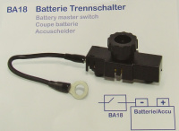 Battery master switch