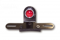 LED taillight OLD SCHOOL TYPE 5, black, red lens