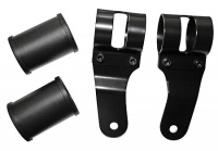 Headlight bracket 38-42 mm, black