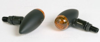 Blinker MICRO BULLET, schwarz