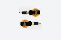 Indicator Bar End BULLS-EYE, black, yellow