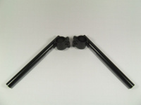Handlebar Fehling 38 mm stub handlebar, black